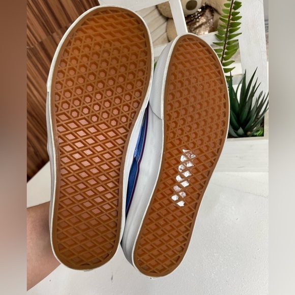 Vans Blue Canvas Sneakers - Picture 4 of 6